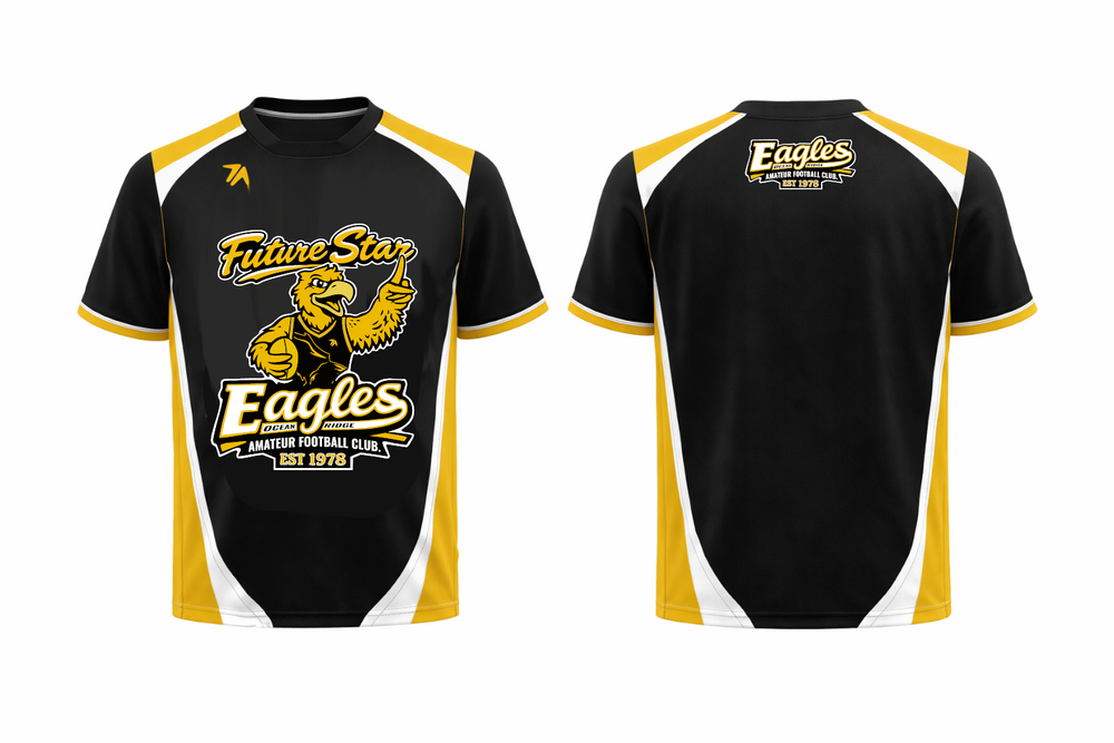 Ocean Ridge Future Star kids’ shirt with the retro Eagles logo